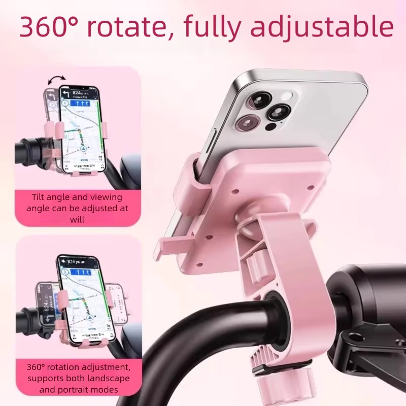 Car Phone Holder - Motosiklet Telefon Tutacağı, Darbeye Dayanıklı Navigasyon