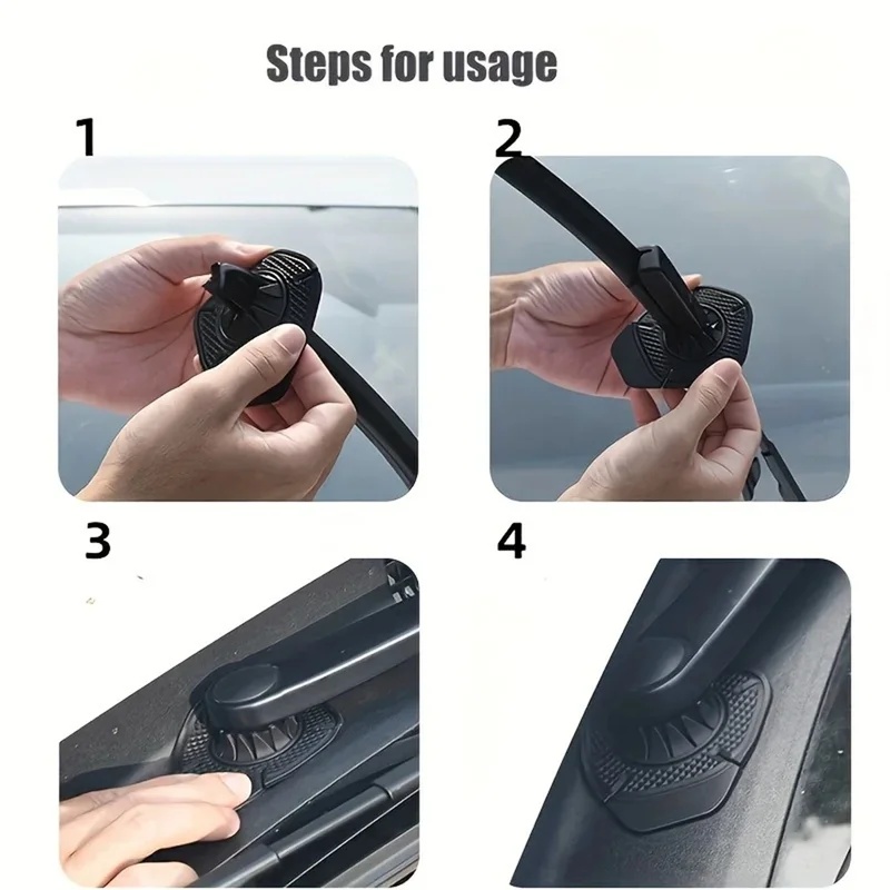 Car Wiper - Evrensel Silikon Silecek Kolu Delik Kapağı,