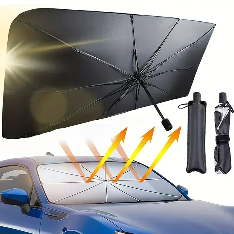 Windshield Sun Shade - Araba Güneşliği Ön Cam İçinde Güneş