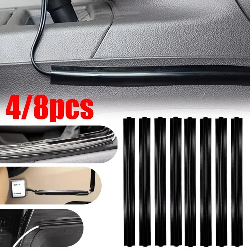Car Cable Organizer - 4/8 adetlik Araba Kablo Düzenleyici, Evrensel,