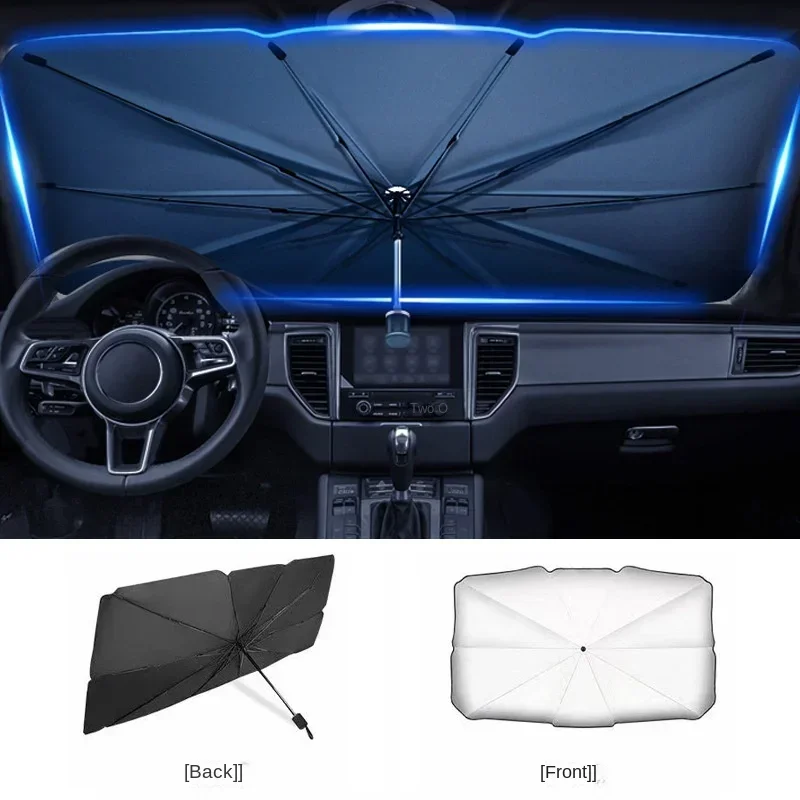 Windshield Sun Shade - Baseus Ön Cam Güneşliği Şemsiye Kenarları