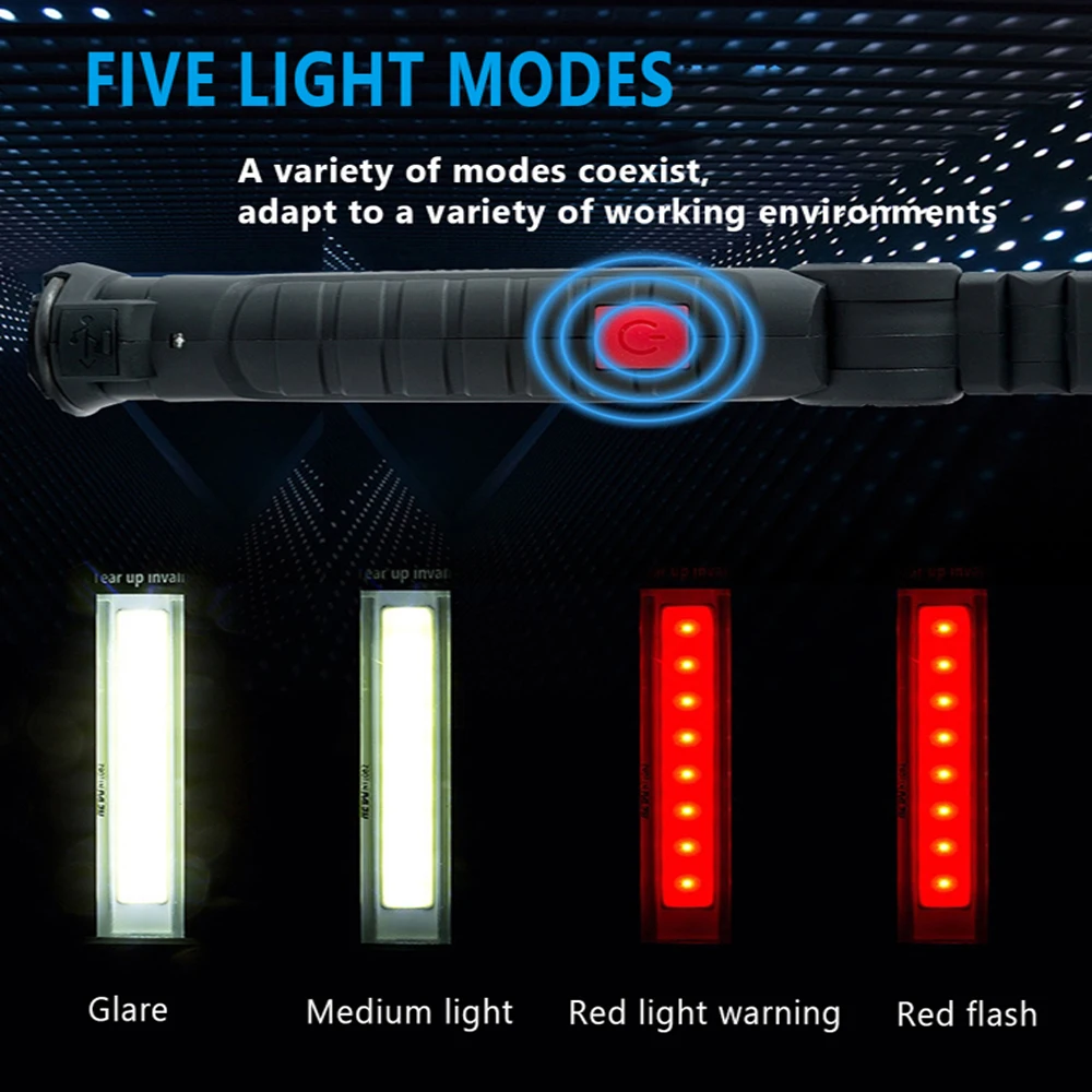 COB LED Çalışma Lambası USB Şa - Car Led Light incelemesi ve fiyatı