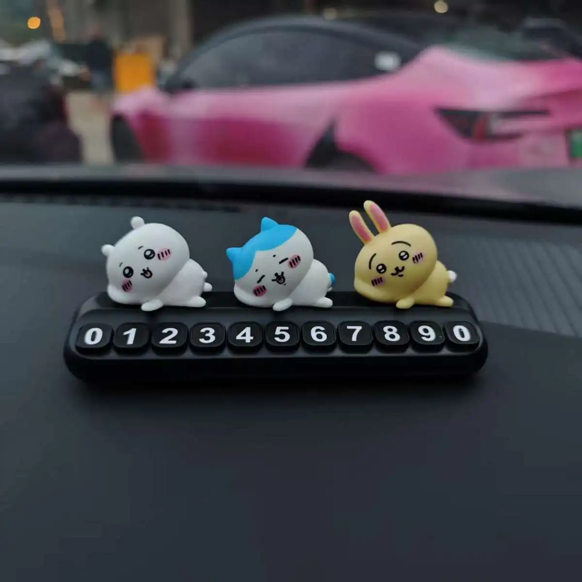Chiikawa Geçici Park Numarası  - Car Accessories Japanese incelemesi ve fiyatı
