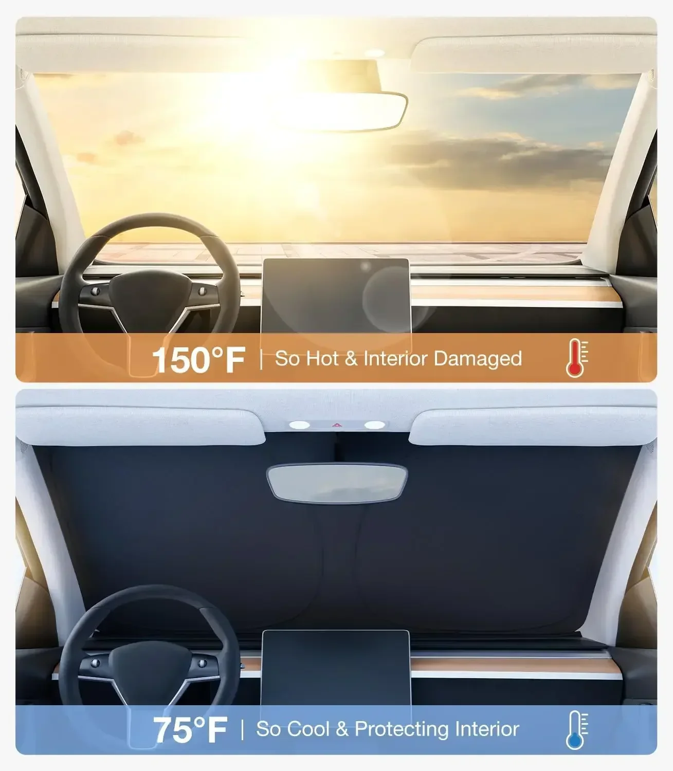 Araba Güneşliği, Ön Cam İçin T - Windshield Sun Shade incelemesi ve fiyatı
