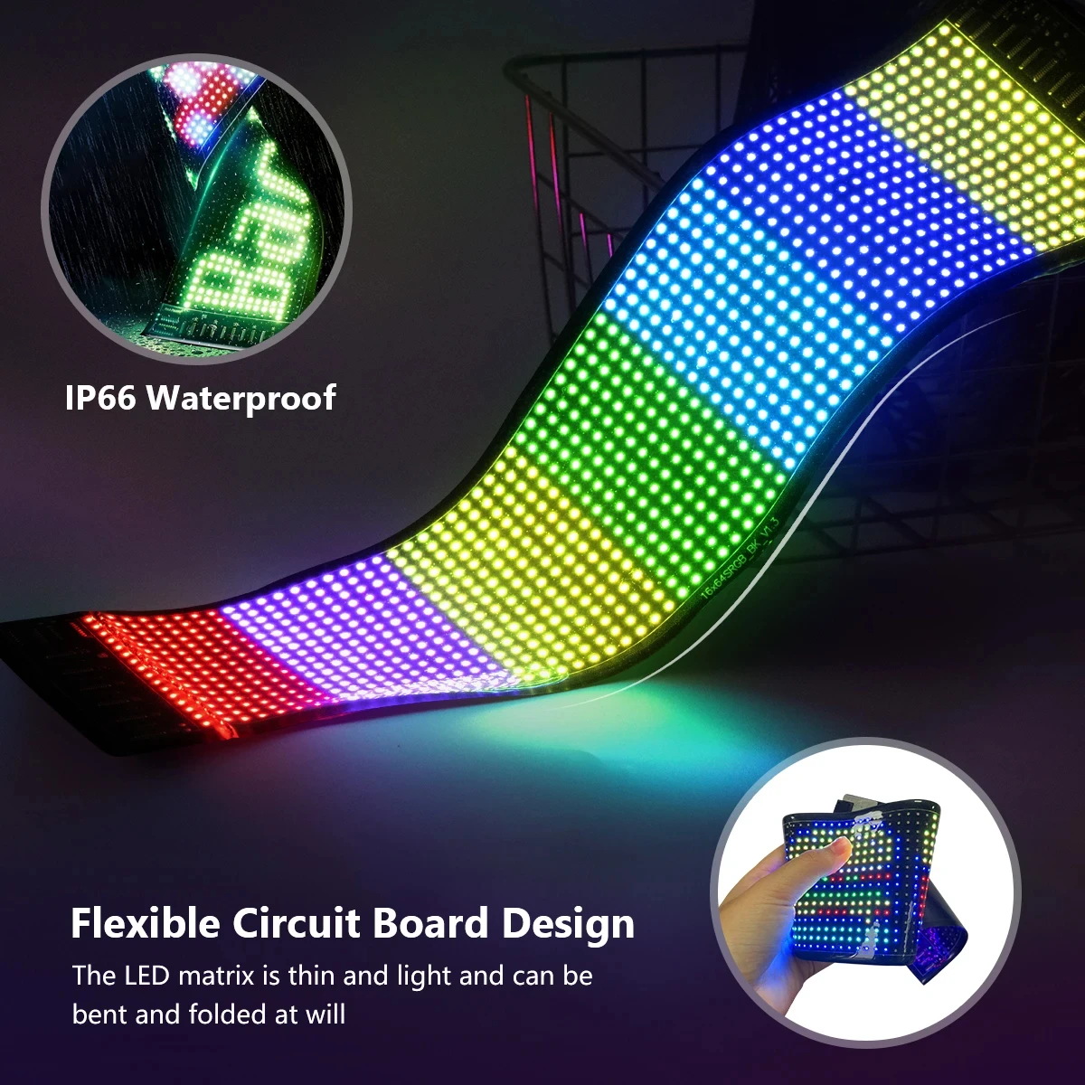 LED DIY Matris Piksel Panel Le - Car Led Light incelemesi ve fiyatı