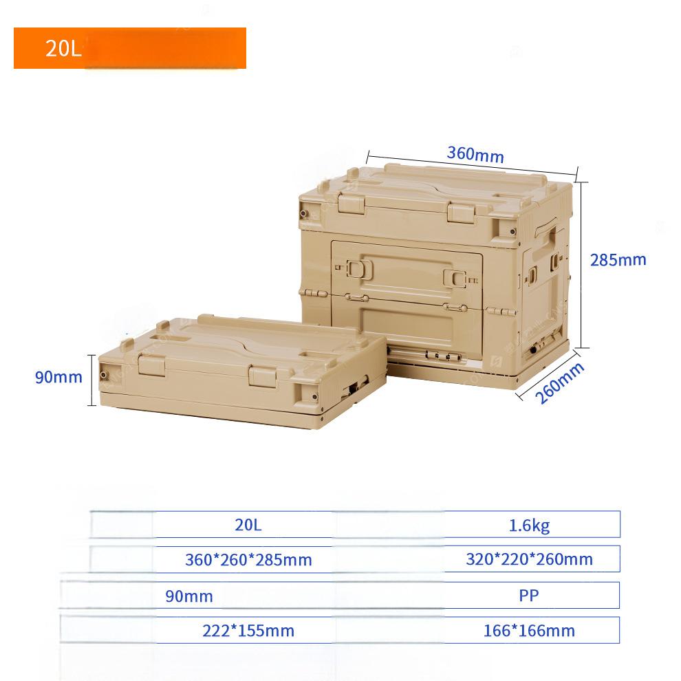 20 Litrelik Katlanabilir PP Pl - Car Organizer incelemesi ve fiyatı
