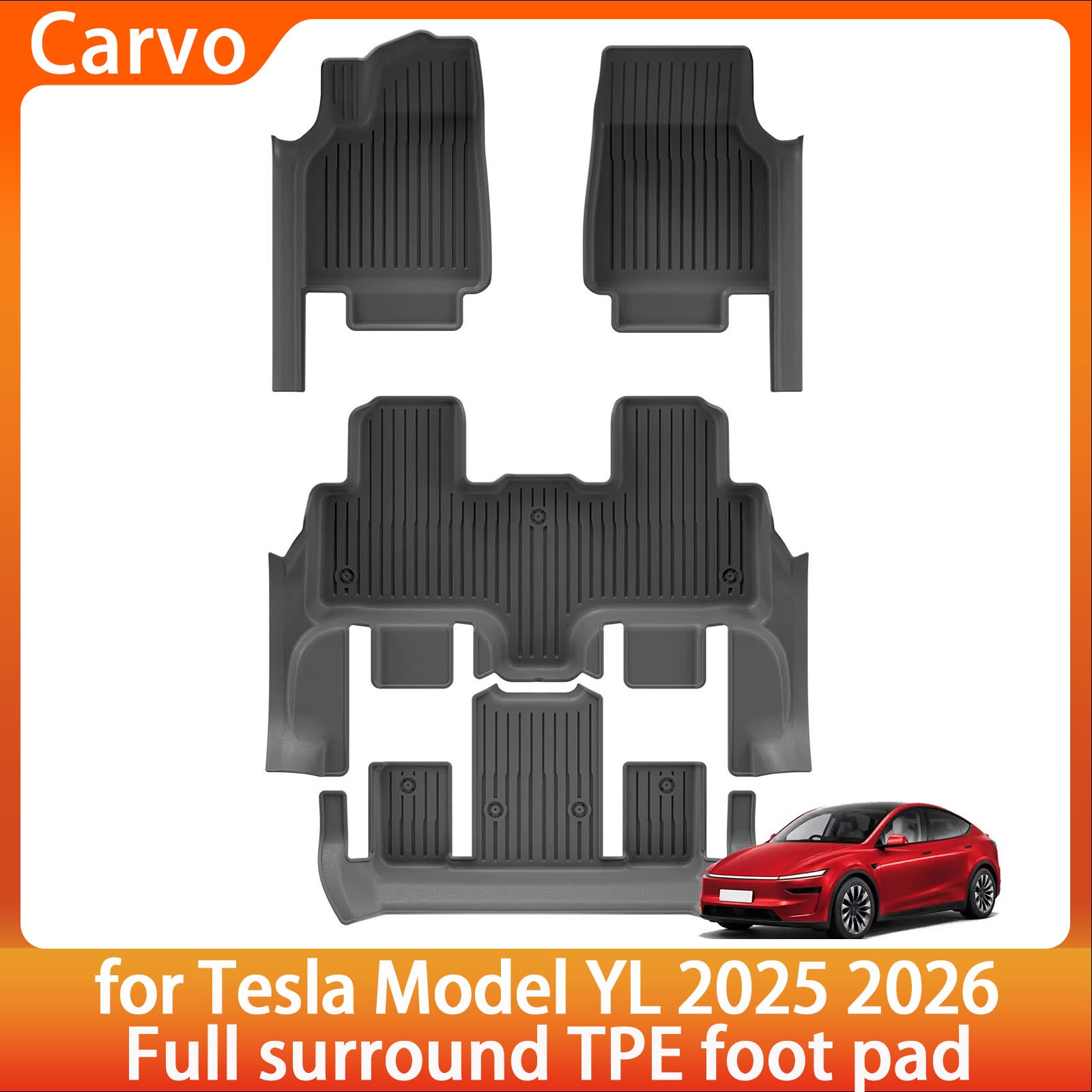 Tesla Model Y L 6 Koltuklu 202 - Car Floor Mat incelemesi ve fiyatı