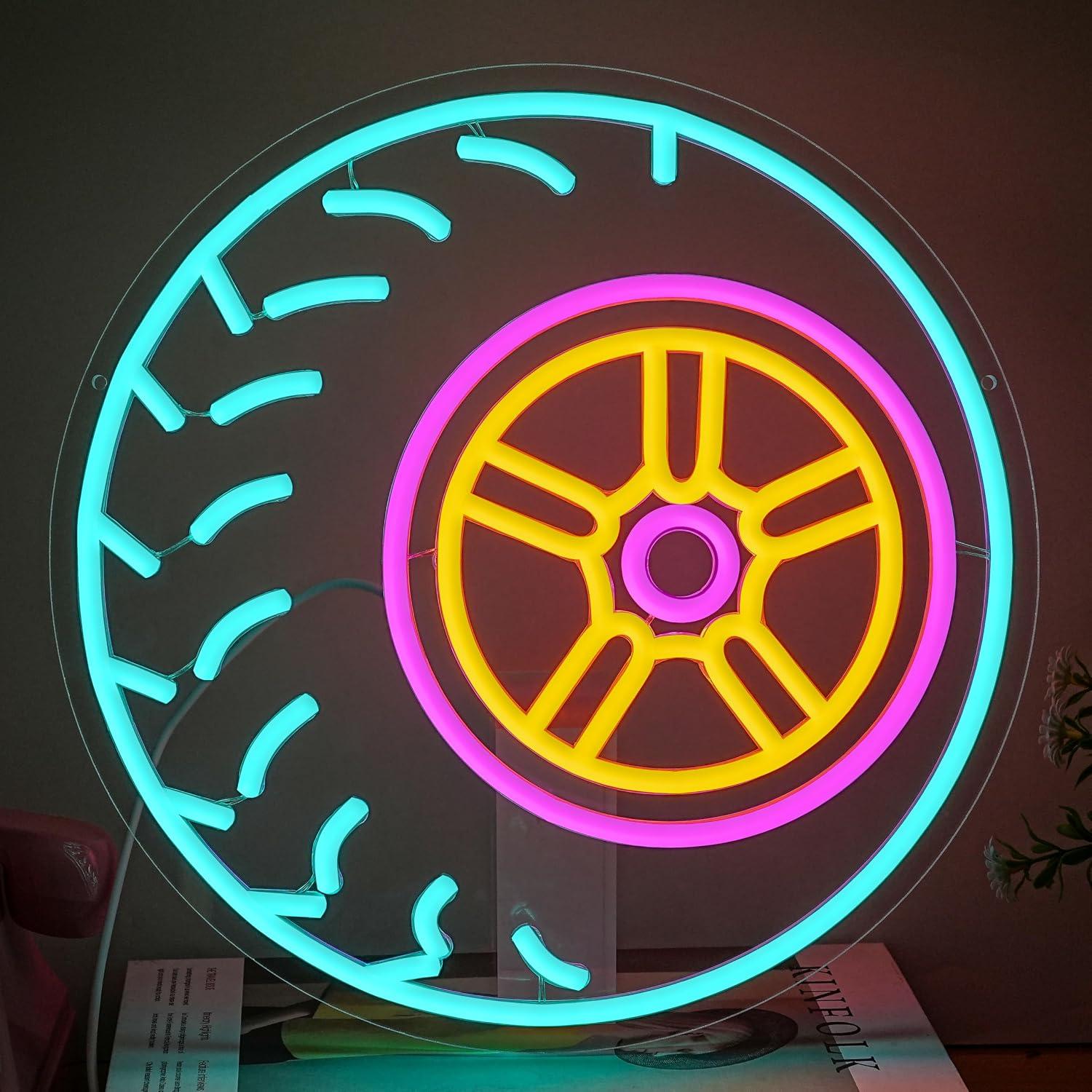 Otomobil Lastiği Neon Tabelası - Car Led Light incelemesi ve fiyatı